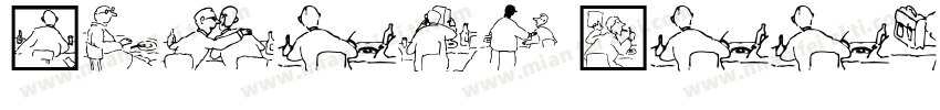 Friend Meeting Day字体转换